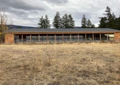 Storm proof Roofing completed barn