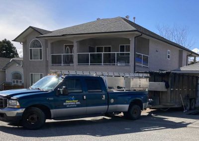 Storm-Proof-truck-in-residential-neighbourhood